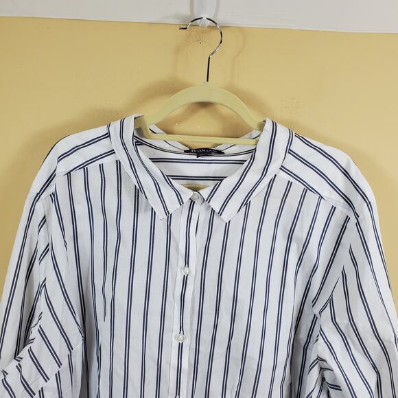 ROAMAN'S Striped Kate Tunic Big Shirt Size 30W - Picture 3 of 12